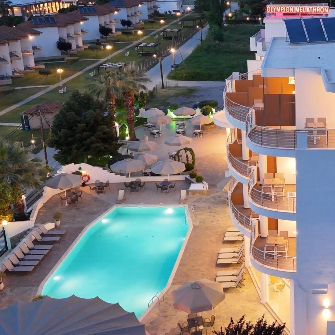 Olympion Melathron Hotel Platamonas Ngoại thất bức ảnh